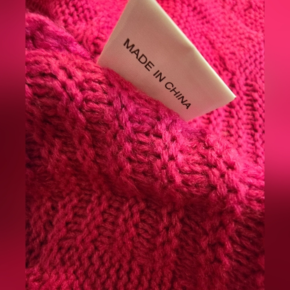 Carson Cable Knit Cardigan By Jess Lea Women's Size Medium - Picture 6 of 7